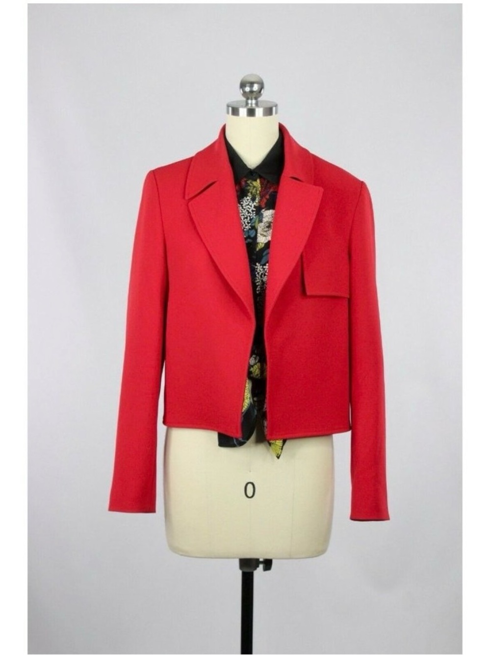 JUDITH & CHARLES Made in Canada Red Blazer Jacket